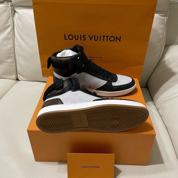 Louis Vuitton Rivoli Trainer Boot Men’s Size 7.5 NEW Authentic - Picture 6 of 14